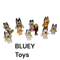 Bluey And Friends Toys (10 Figures)