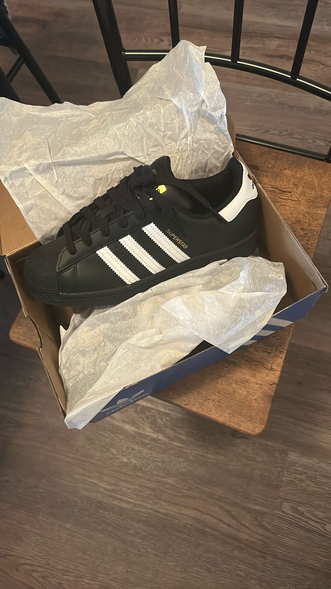 Black Shell Toe Adidas