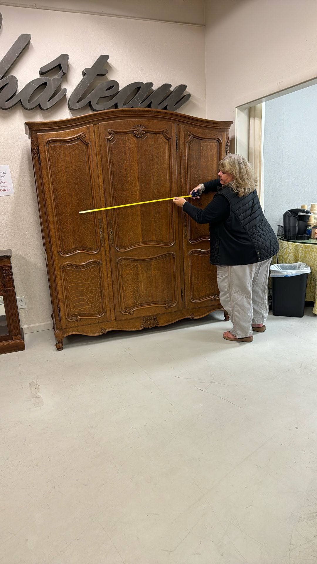 Real Wood Armoire No Veener Actual Wood