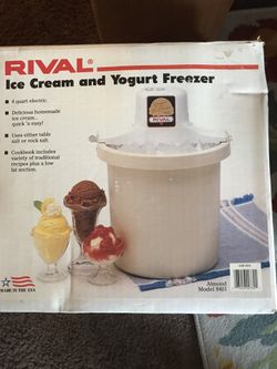 Rival Ice Cream & Yogurt Maker