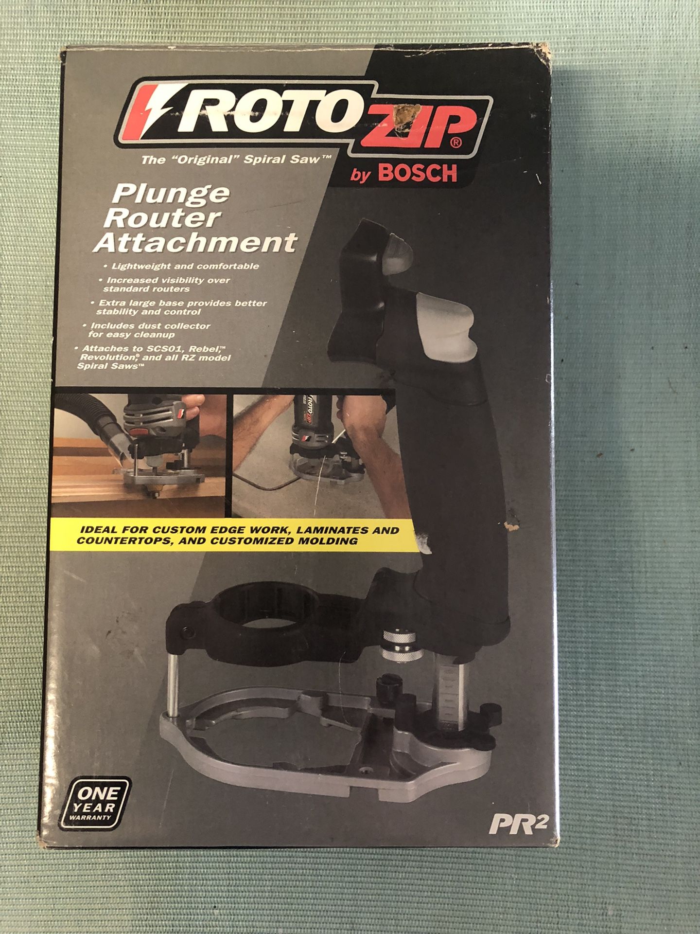Roto zip plunge Router adapter