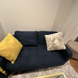 Navy Loveseat (OBO)