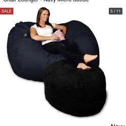 5’ Navy Bean Bag