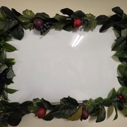 Artificial Grape Leaf Fruit Garland – 6' with lots of Fresh-Looking Artificial Fruit