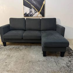 Blue 3-Seater Sectional Sofa