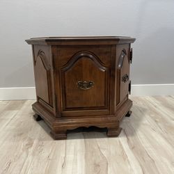 Solid Wood End Table