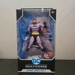 McFarlane DC Multiverse Red Platinum BATMAN (Purple Suit) Detective Comics #241