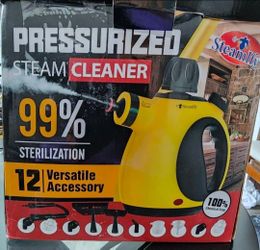 Pressurized Handheld Steam Cleaner for Home, Multi-Surface Steamer with 12 Accessories, 12.8oz Natural Steamer for Cleaning Car, Bathroom, Shower, Uph