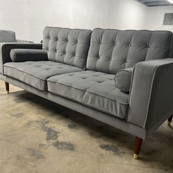 Beautiful Gray Futon Couch 