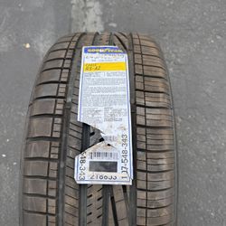 Single (1) 245 45 20 Goodyear Eagle RS-A2 tire