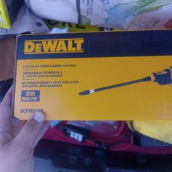 Brand New Dewalt 550psi Power Cleaner