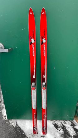 Fischer Jr BC Country Crown XC Cross Country Ski 140cm SNS Profil