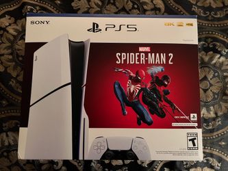 PS5 Slim edition with disc drive console (excellent condition)