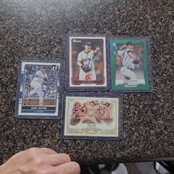 Jon Lester 4 Card Lot 