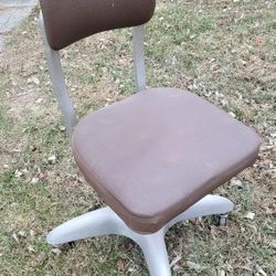 Industrial Desk / Shop Chair 