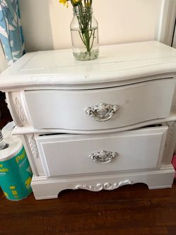 White Bedside Dressers