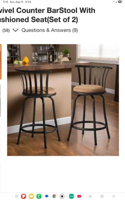 Pair Of Stools New In Box