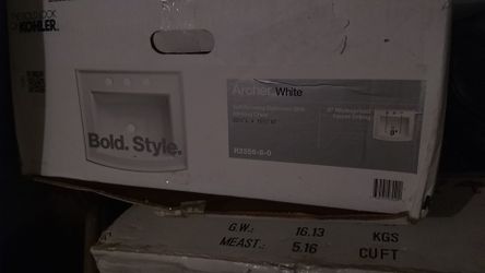 KOHLER Self rimming bath room sink. Bold Style.