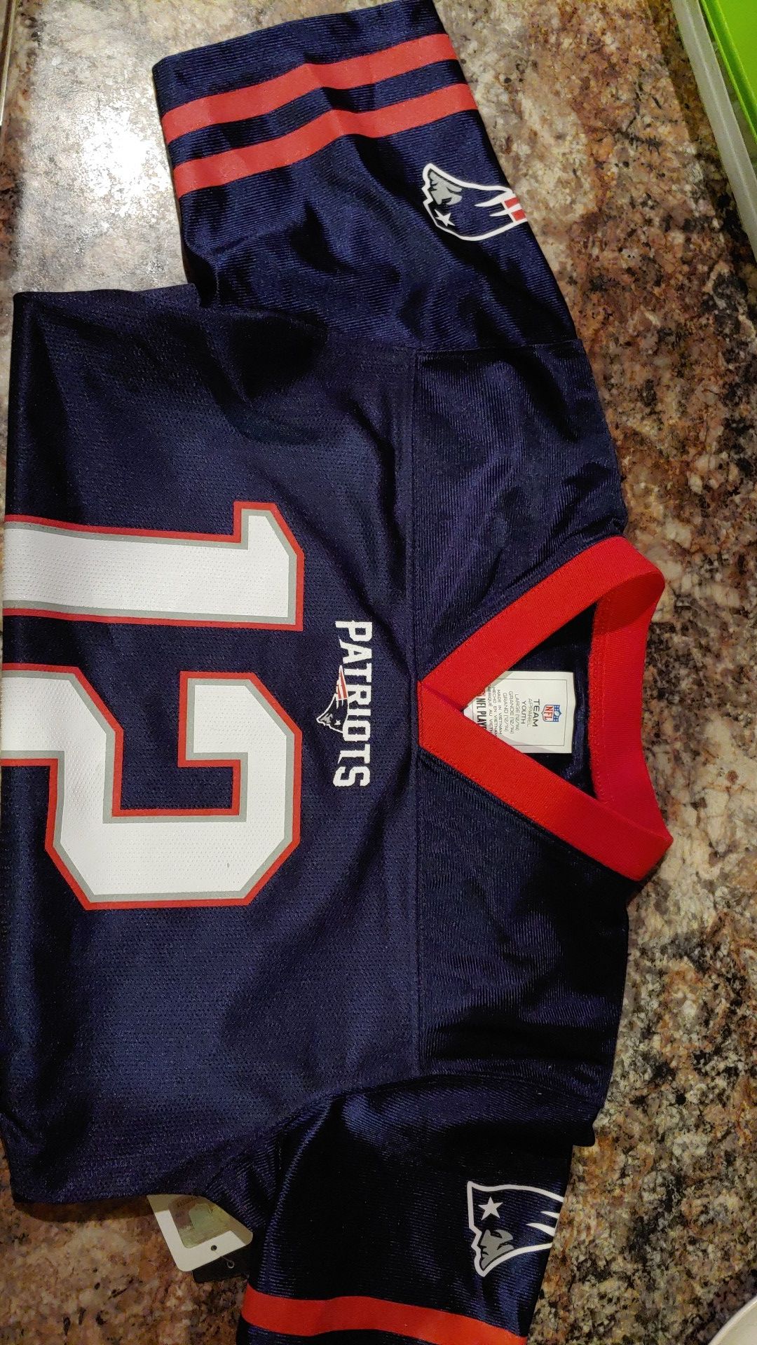 Patriots youth jersey