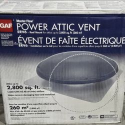 GAF Master Flow ERV6 Power Attic Vent
