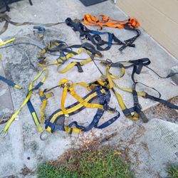 Safety Harnesses, Lanyard And Safety Attachment 