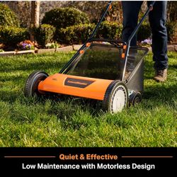LawnMaster 18-Inch Reel Lawn Mower