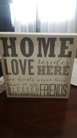 Wall decor canvas frame
