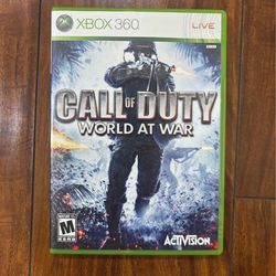 Call of Duty: World at War For Xbox 360
