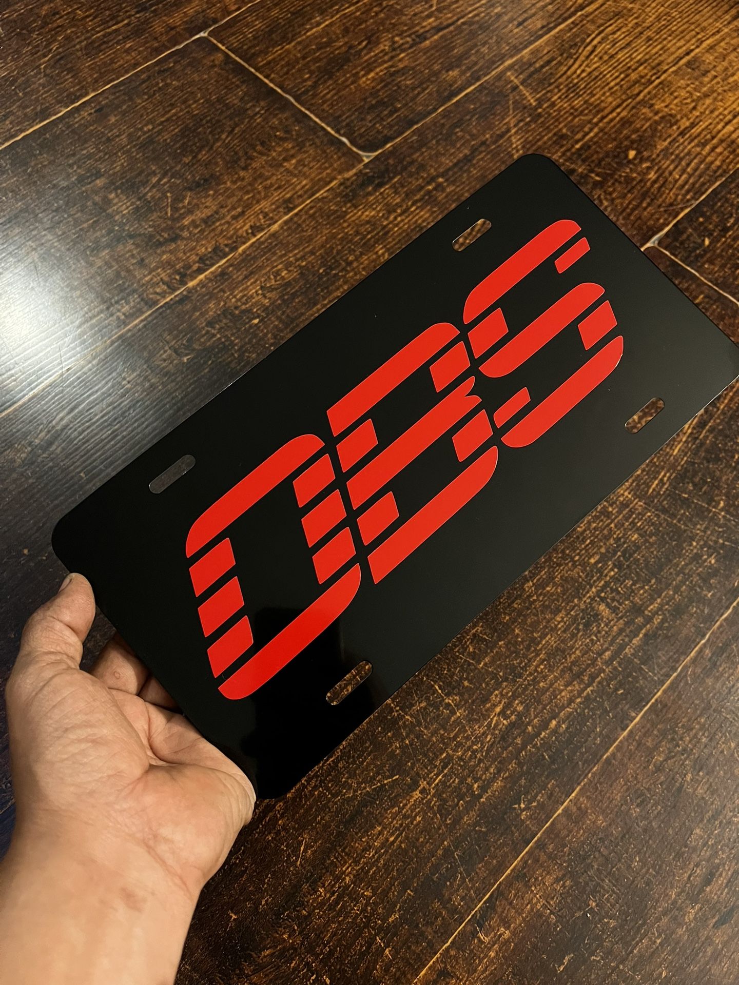 OBS License Plate