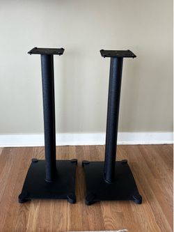 Bookshelf Speaker Stands - Steel/Sanus