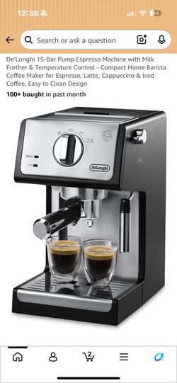 De'Longhi 15-Bar Pump Espresso Machine