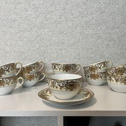 Noritake tea cups and saucers