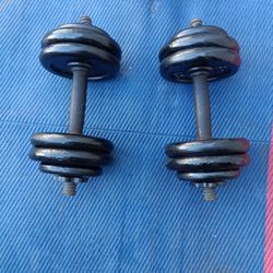 Dumbells 30" Pnds  Each