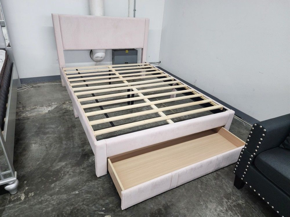 New Bed Frame With Drawer