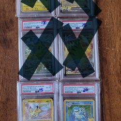 Pokemon Psa Slabs 