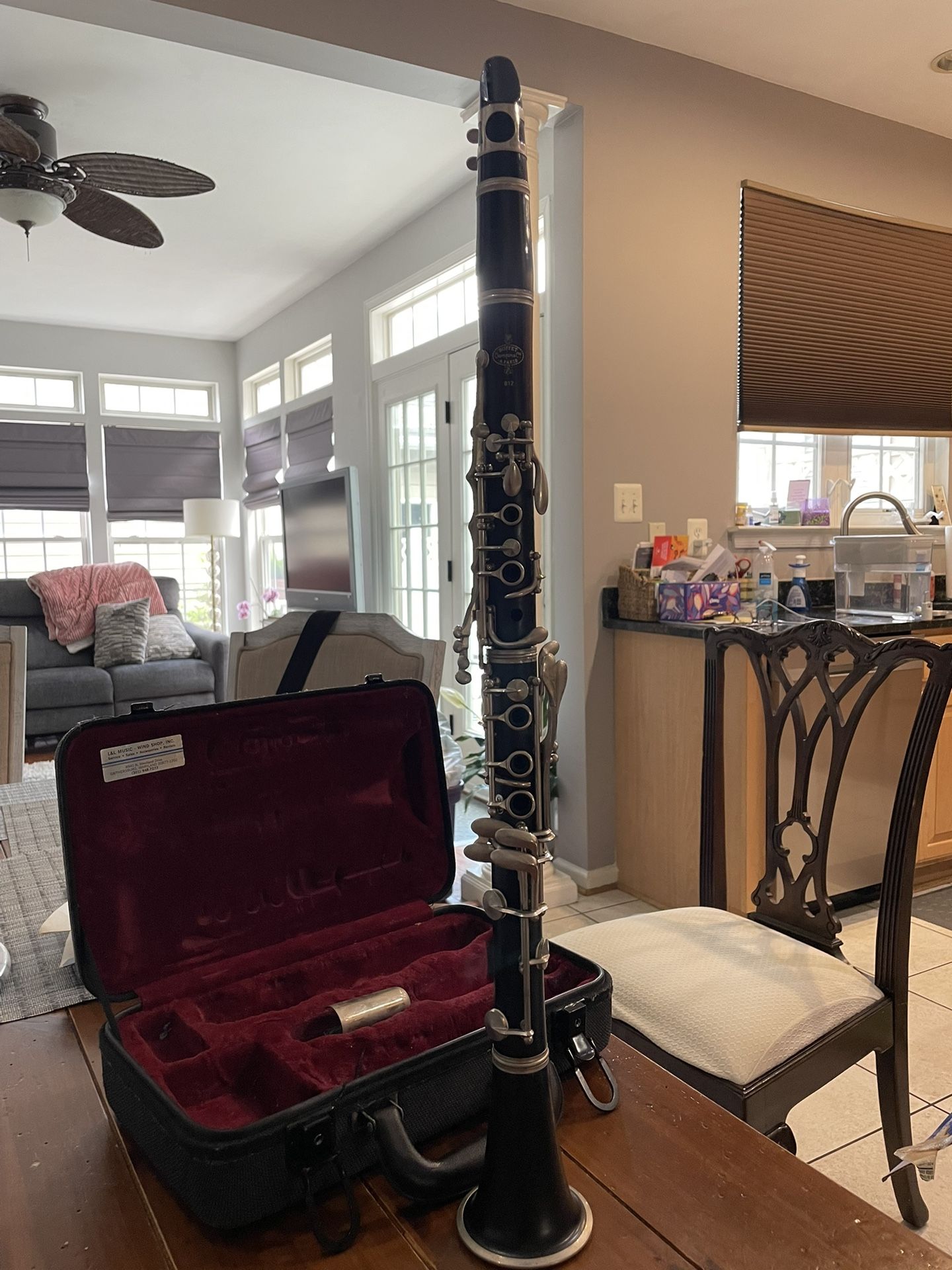 Buffet B12 Black Clarinet and Hard Case