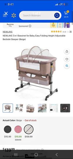 Pink Bassinet 