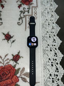 Apple Watch Series 10 GPS 42mm Jet Black Aluminum Case with Black Sport Band