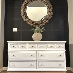 Modern White Dresser - Delivery Available