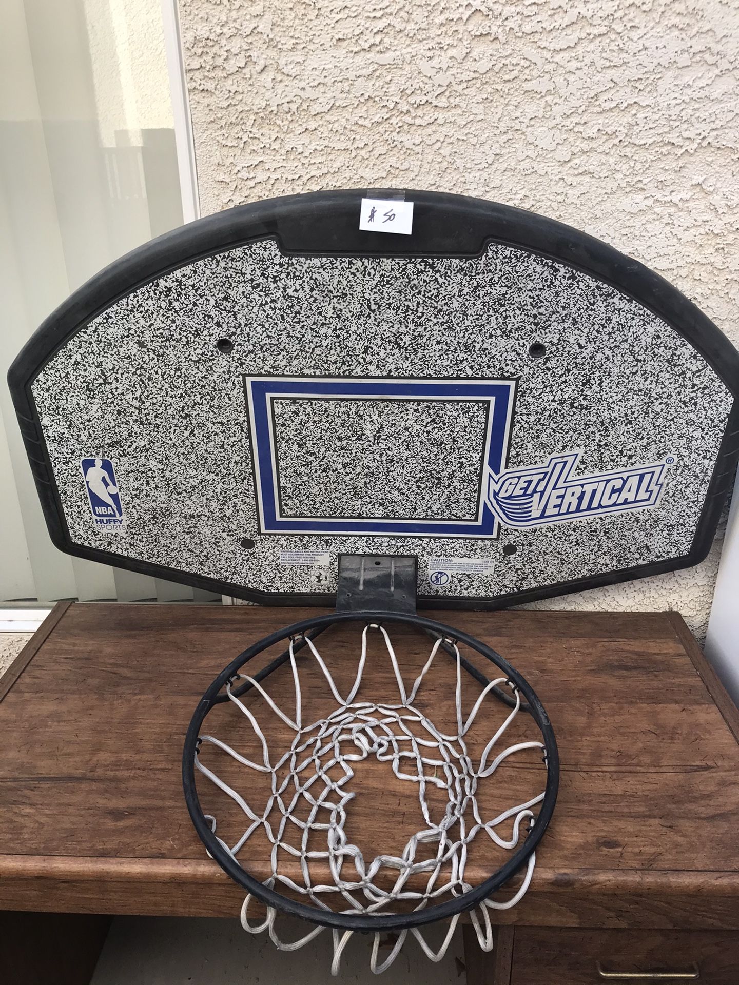 Basketball Backboard & Hoop
