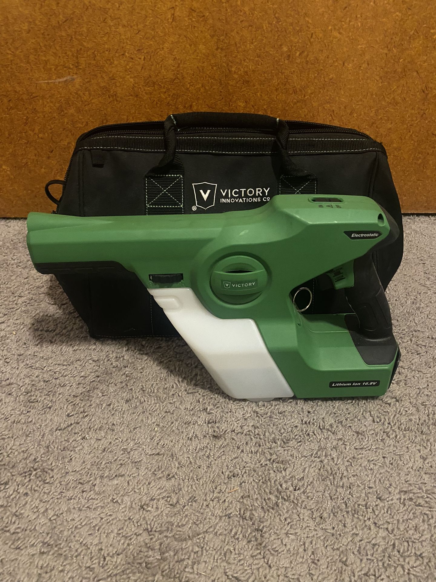 Victory, Innovations, Cordless Electrostatic, Handheld Sprayer