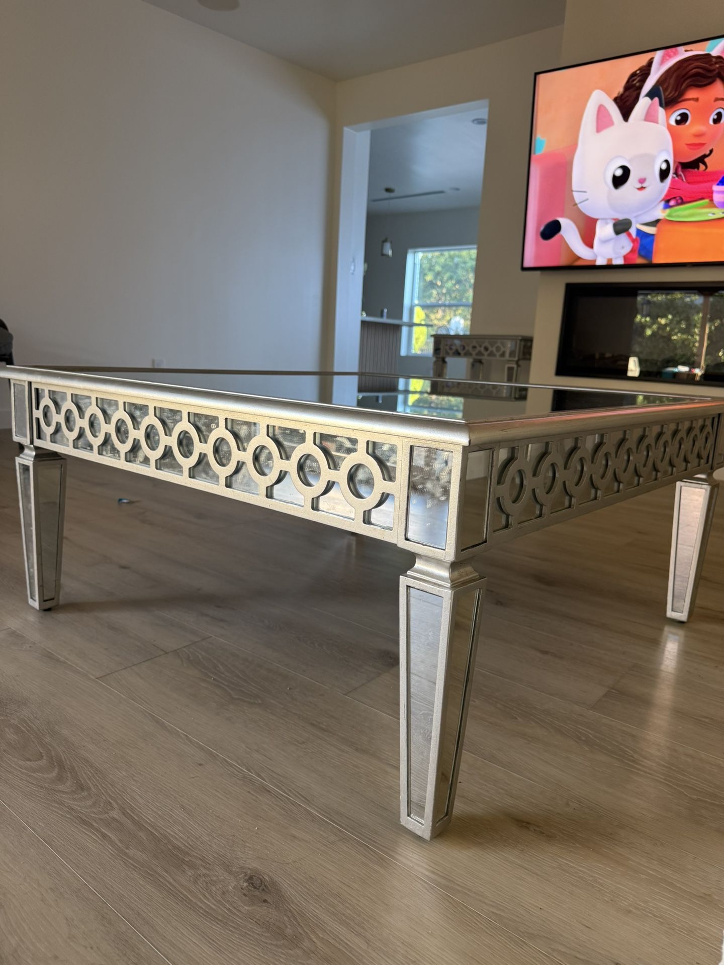 Z Gallery Mirror Square Coffee Table