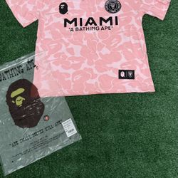 Bape X Inter Miami Pink Tee 