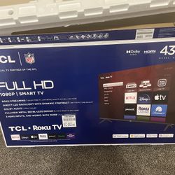 43” TCL Tv