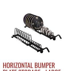 Mobile Plate Weight Rack