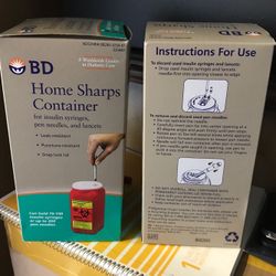 Home Sharps Container
