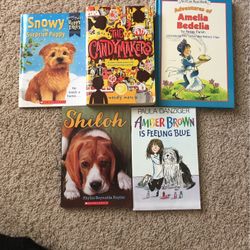 Snowy; The Candymakers; Amelia Bedelia; Shiloh; and Amber Brown Books For Young Readers