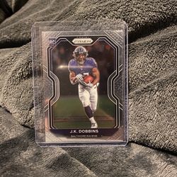 Jk Dobbins 2020 Panini Prizm Rookie Card!