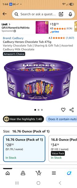 Chocolate varieties small snack bar. Pack if 2