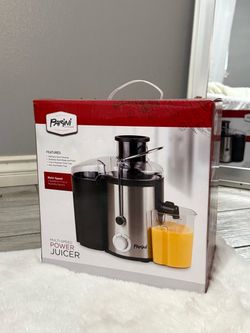 Parini Multi-Speed Power Juicer – Stainless Steel | 2-Speed | Brand New in Box